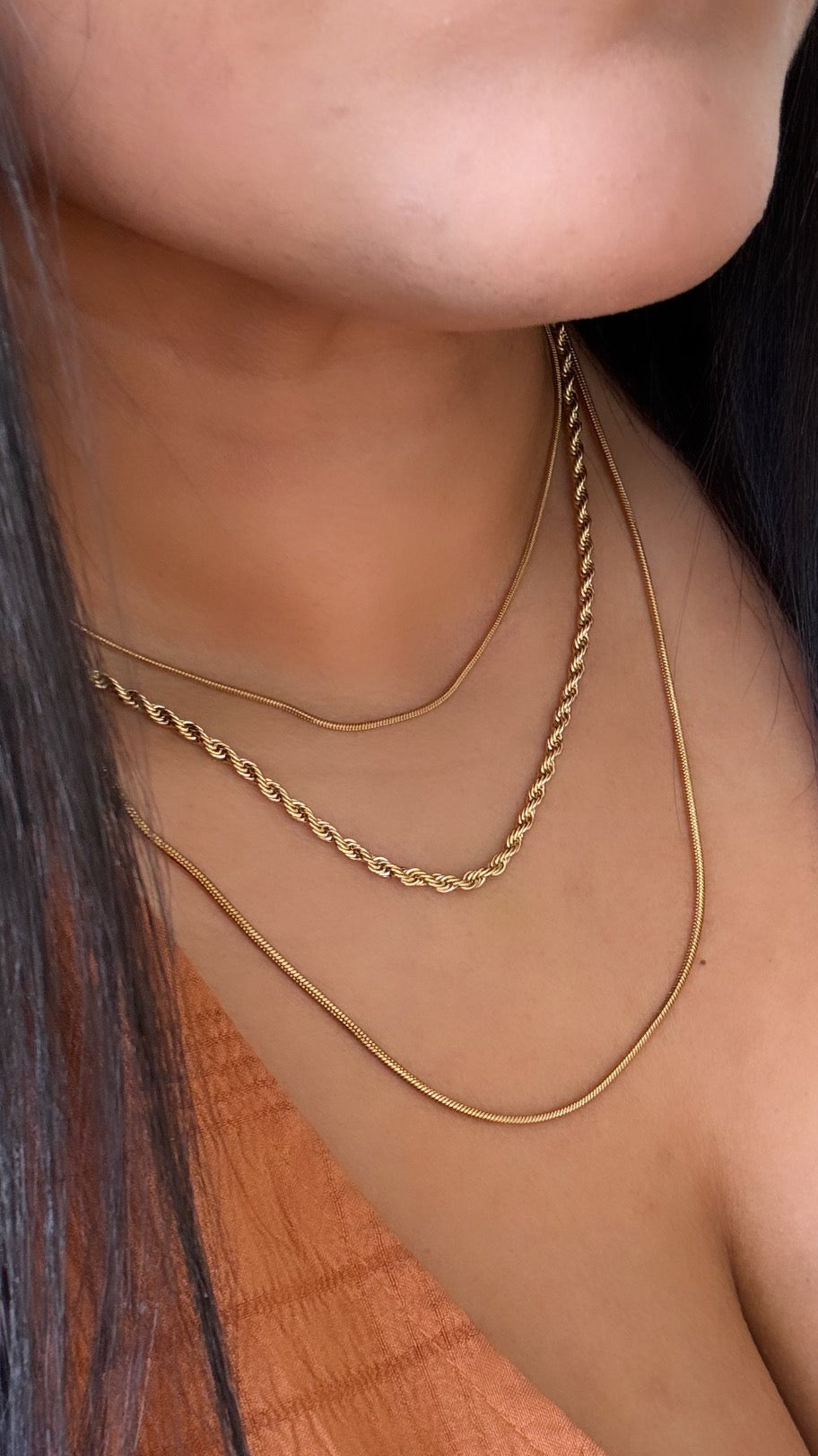 Orígenes de Venus Chain Necklace.